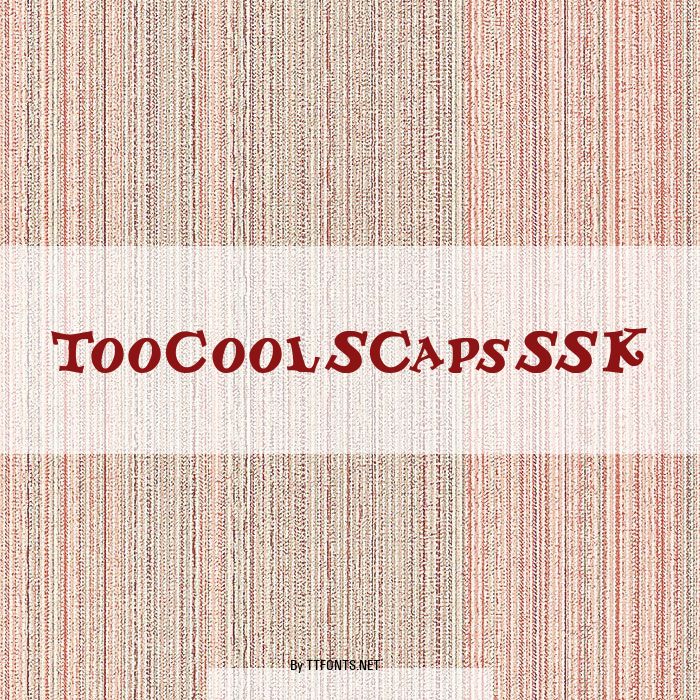 TooCoolSCapsSSK example