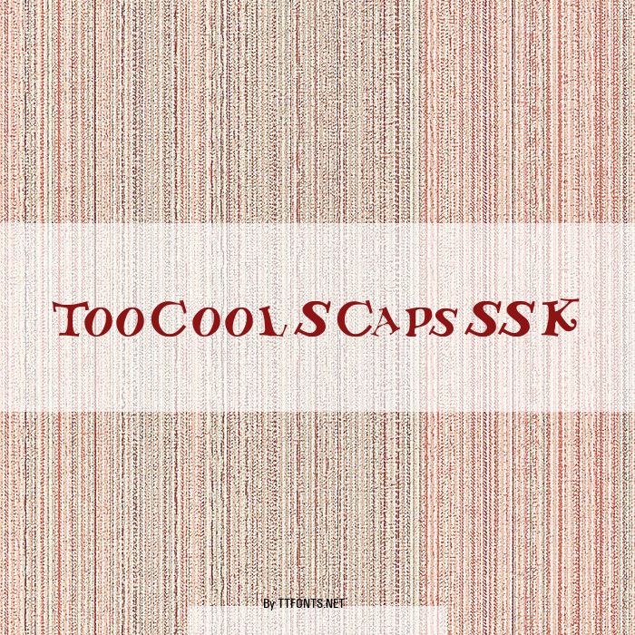 TooCoolSCapsSSK example