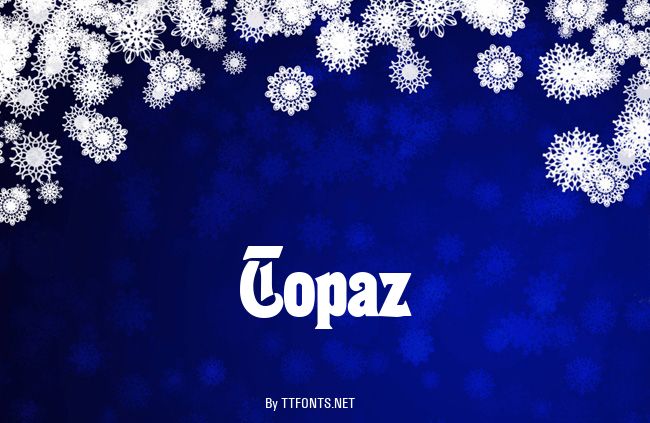 Topaz example
