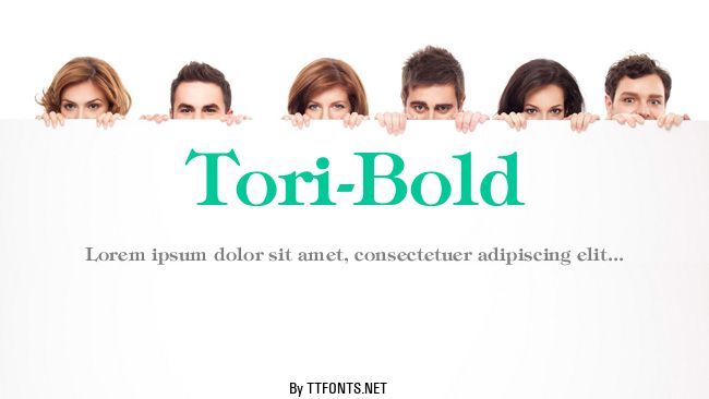 Tori-Bold example