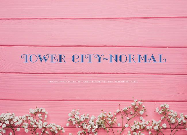 Tower City-Normal example