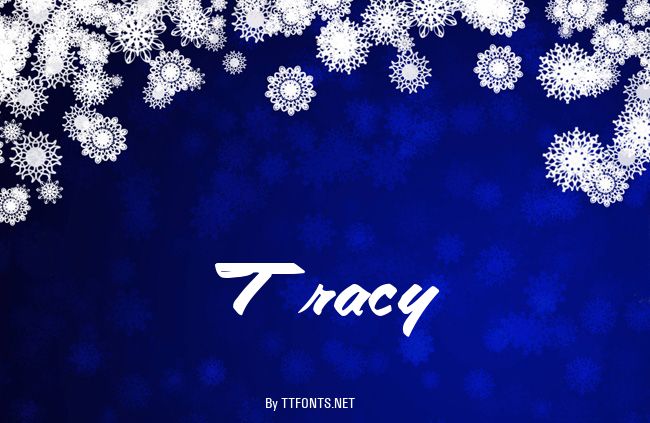 Tracy example