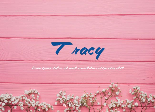 Tracy example