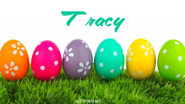 Tracy example