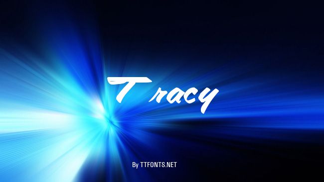 Tracy example