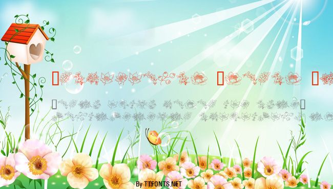 Traditional Floral Design example
