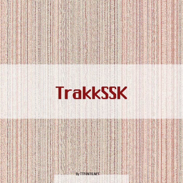 TrakkSSK example