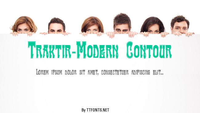 Traktir-Modern Contour example
