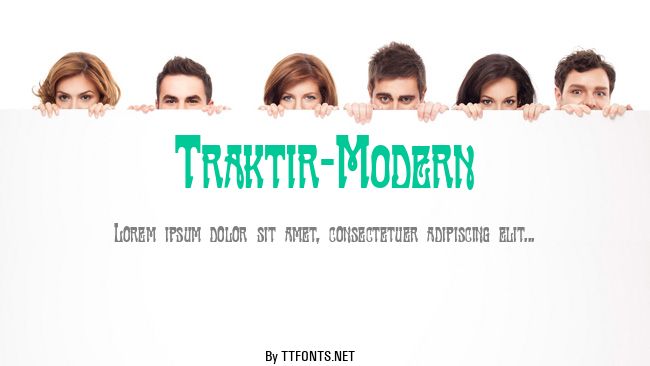 Traktir-Modern example