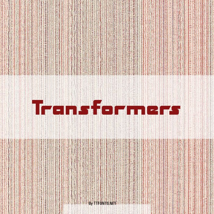 Transformers example