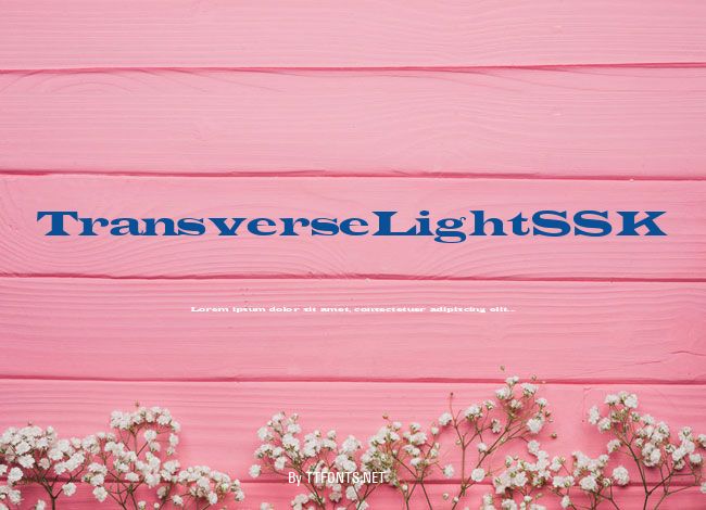 TransverseLightSSK example