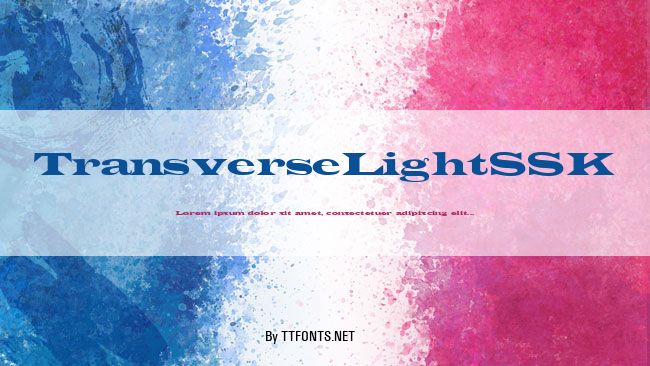 TransverseLightSSK example