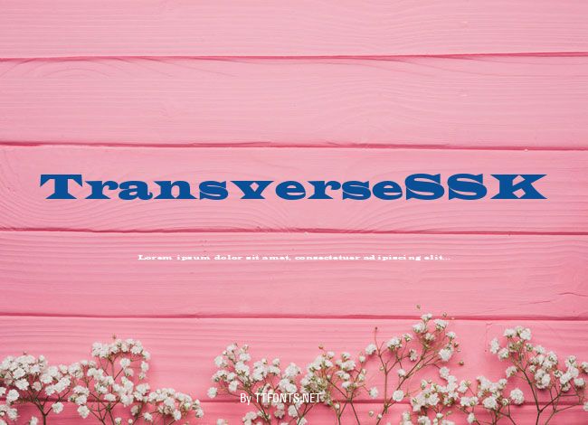 TransverseSSK example