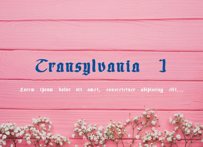 Transylvania 1 example