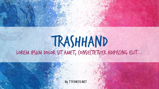 TrashHand example