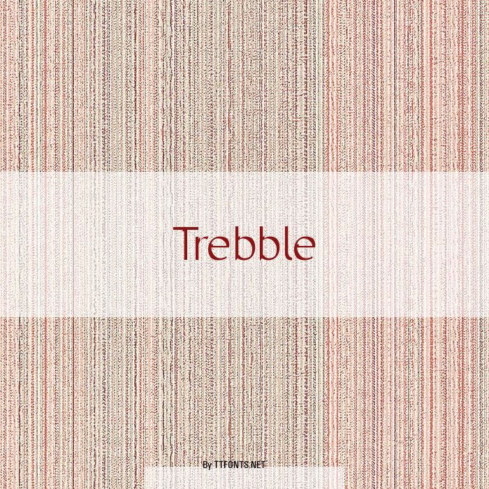 Trebble example