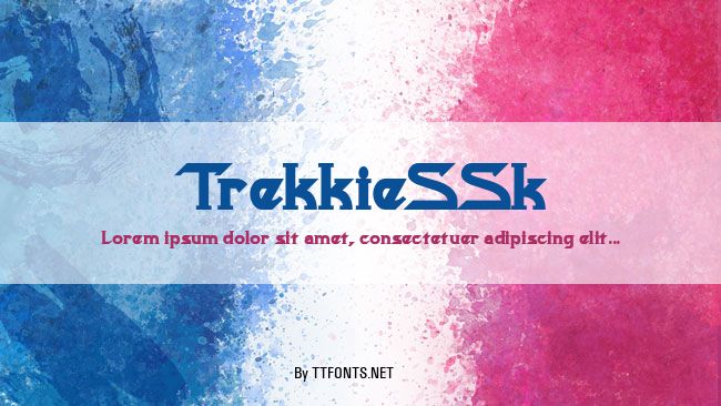 TrekkieSSk example