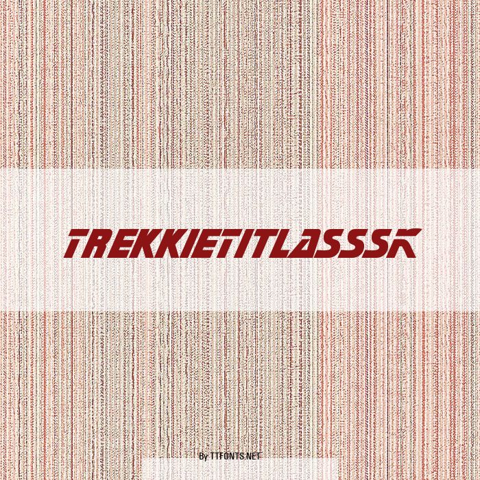 TrekkieTitlasSSK example