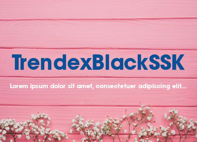 TrendexBlackSSK example