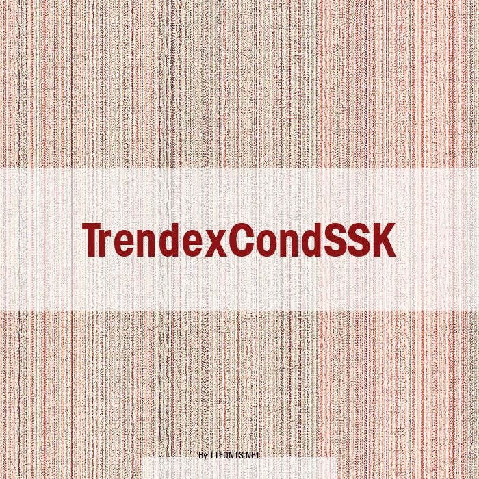 TrendexCondSSK example