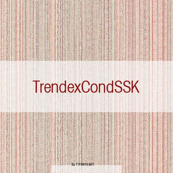 TrendexCondSSK example