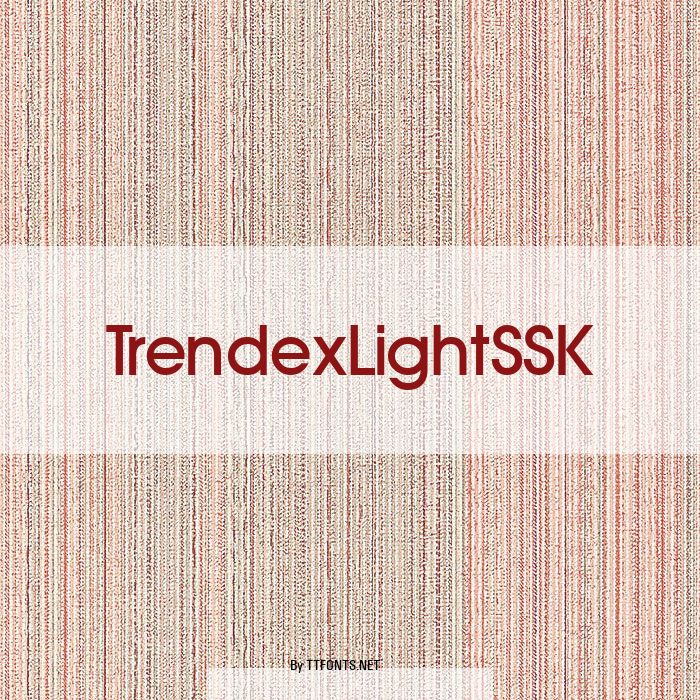TrendexLightSSK example