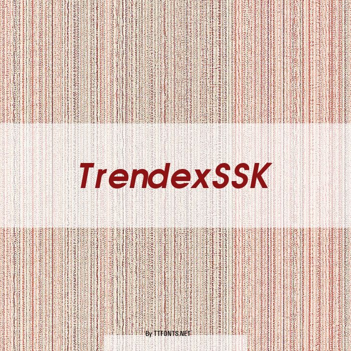 TrendexSSK example