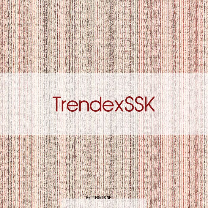 TrendexSSK example