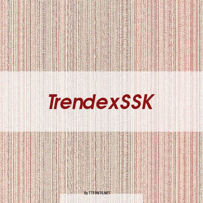 TrendexSSK example