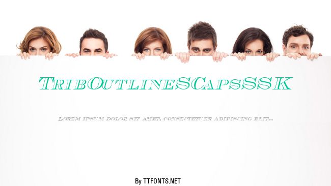 TribOutlineSCapsSSK example