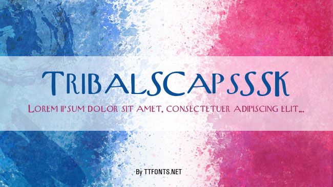 TribalSCapsSSK example