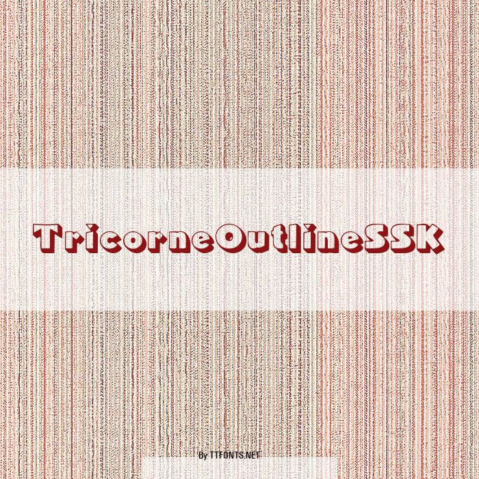 TricorneOutlineSSK example