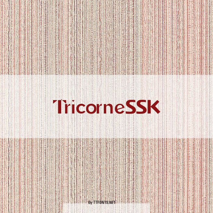 TricorneSSK example