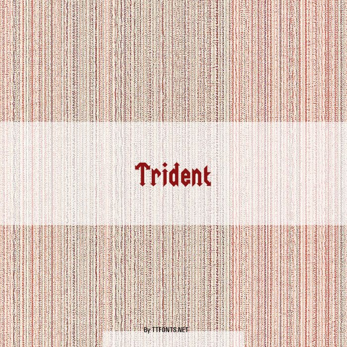 Trident example