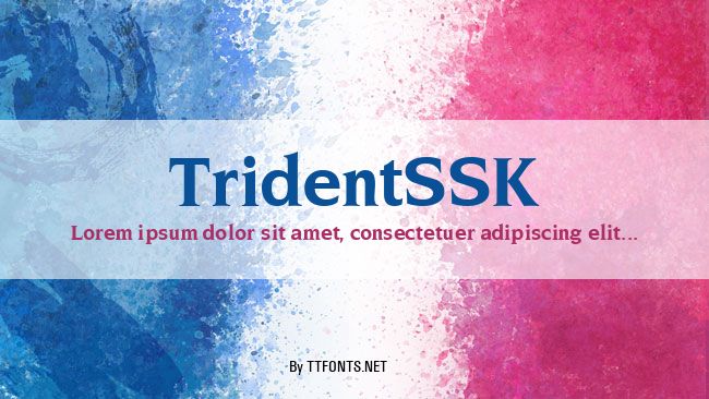TridentSSK example