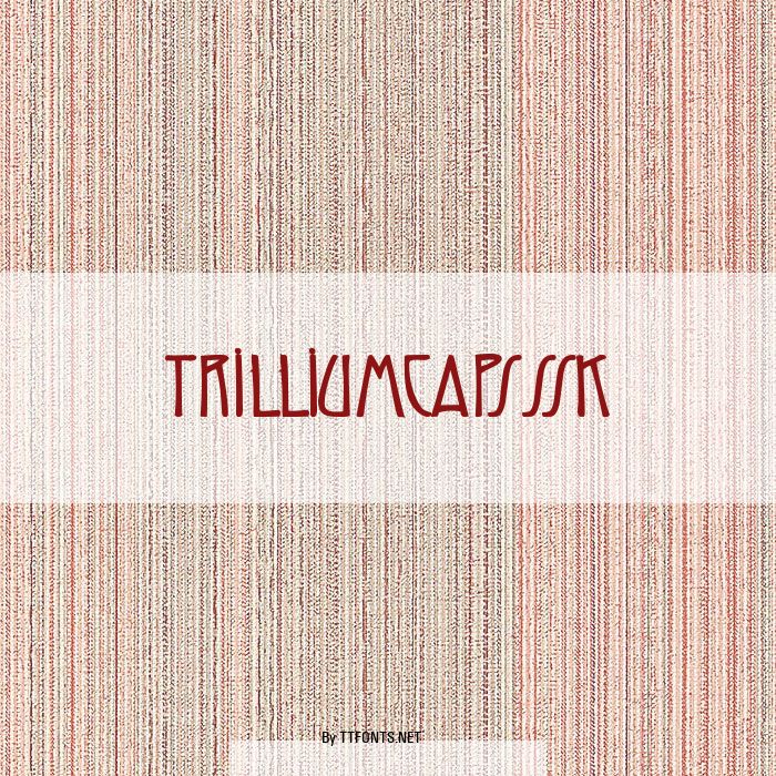 TrilliumCapsSSK example