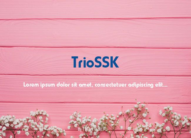 TrioSSK example