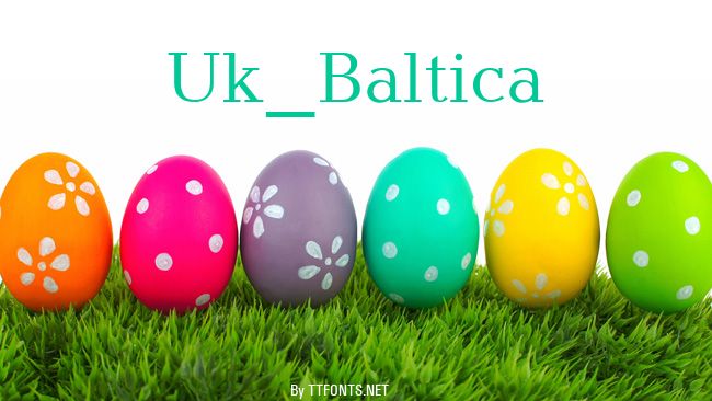 Uk_Baltica example