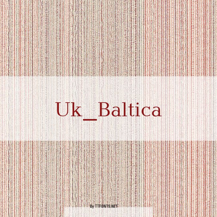 Uk_Baltica example