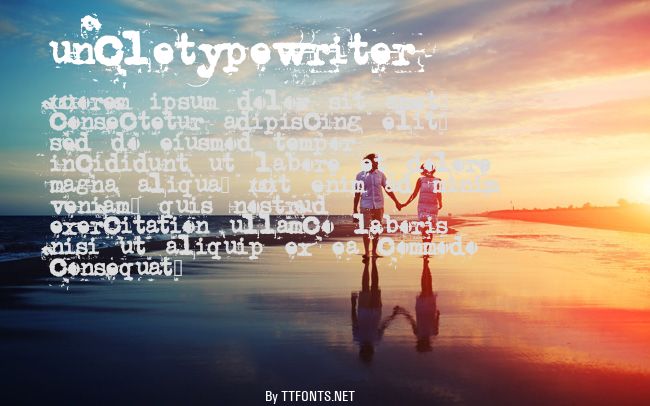 uncletypewriter example