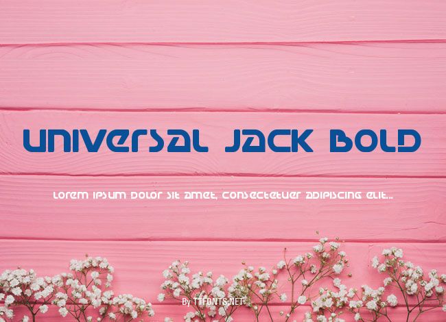 Universal Jack Bold example