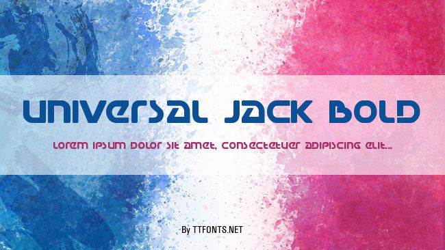 Universal Jack Bold example