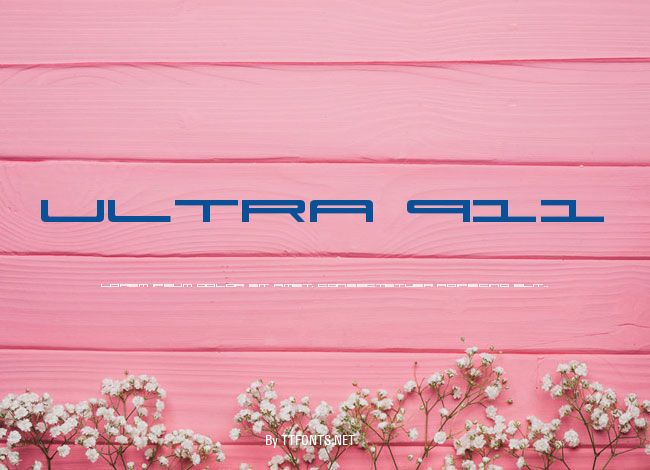 Ultra 911 example