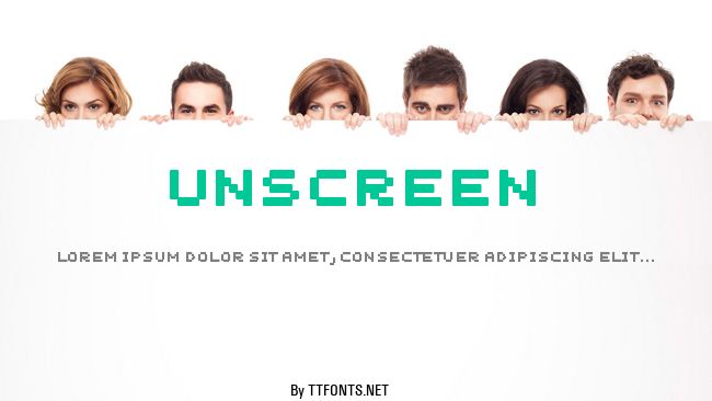 Unscreen example