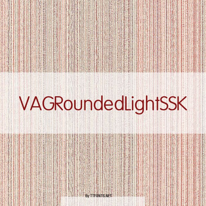 VAGRoundedLightSSK example