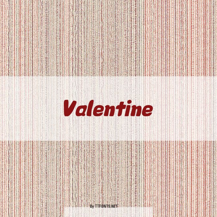 Valentine example