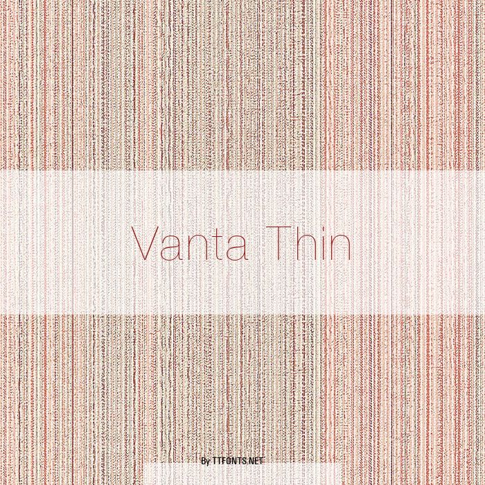Vanta Thin example