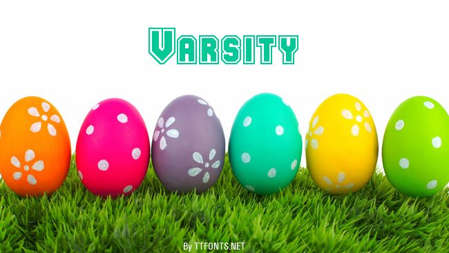 Varsity example