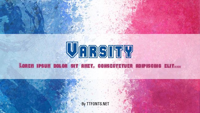 Varsity example