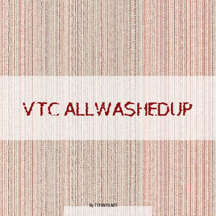 VTC AllWashedUp example